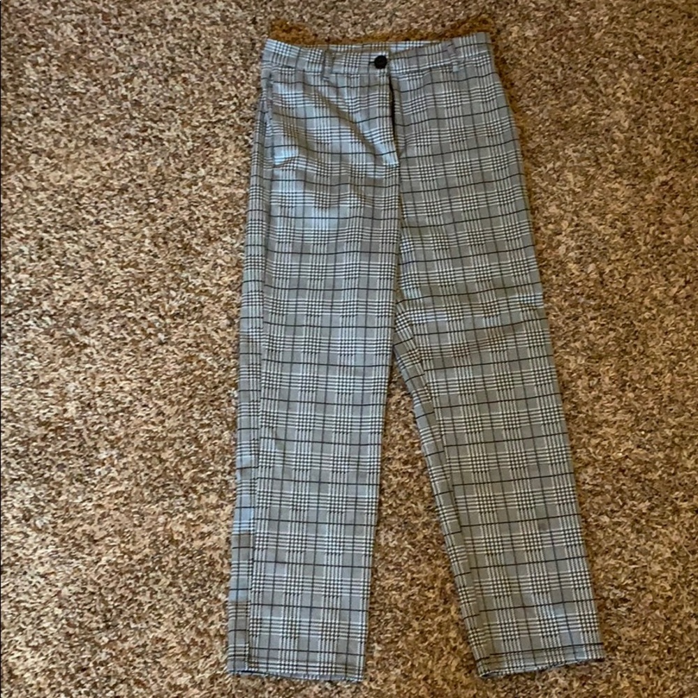 Women’s Plaid Trousers